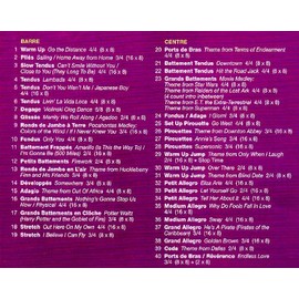 Modern Melodies Vol 2 CD MM06C - Inspirational Ballet Class Music