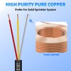 18/3 Solid Sprinkler System Wire 50ft, 18 Gauge Irrigation Wires