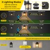 XANGQAN 2 Pack Brown Motion Sensor Outdoor Lights Wall Mount