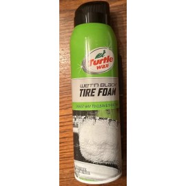 Turtle Wax T49R 18oz  Wet 'N Black Vehicle Tire Foam & Shine Cleaner 2 Pack