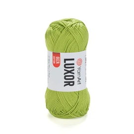 YarnArt Luxor - Hilo de algodón mercerizado - 100% algodón Giza, textura suave, 50 g (1.76 oz), 125 m (136 yardas), hilo ligero para proyectos de verano, Amigurumi, artículos para bebés y accesorios