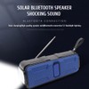 Emergency Portable Solar Radio AM FM Radio with LED Flashlight