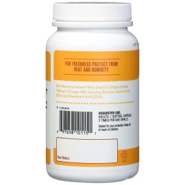 MB Harvest Manitoba Harvest Hemp Oil Essential Fatty Acid Supplement Softgel Capsules 120ct