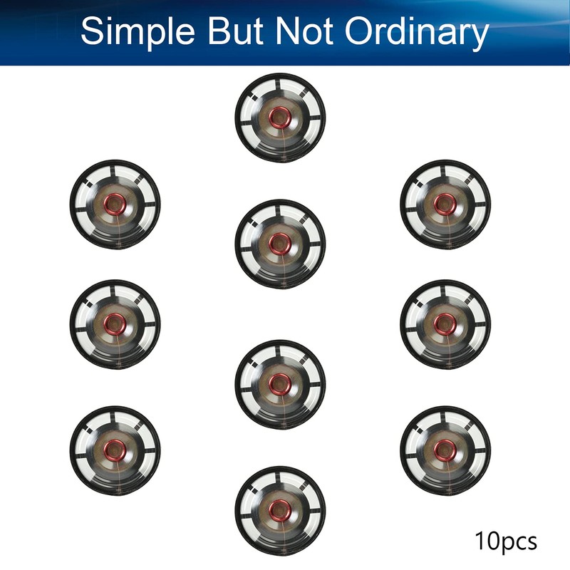 Fielect 10Pcs DIY Magnetic Speaker 0.25W 8 Ohm Internal Magnet