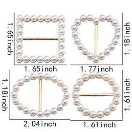 Scarf Ring Clip for Women Female T Shirt Ties Rings for Women Pearl Cinch Clips Shirt Clips for Women Clothes Corner Knotted Button for Womens Silk Scarf Buckle Ring 4 PCS Scarves Clasps