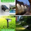 nipify Solar Spot Lights Outdoor, 3 Pack/62 LED Solar Motion