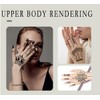 48 Sheets Henna Tattoo Stickers for Hand Flash Airbrush DIY