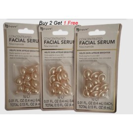 Pure B-Pure Concentrated Facial Serum Niacinamide For Dark Spots 30 Capsules Total
