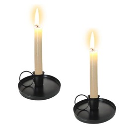 Genérico 2 Piezas Candelabros para Velas, Candelabros De Mesa, Porta Velas Decorativas para Mesa, Adecuado para Navidad, Cumpleaños, Ceremonias De Acción De Gracias o Cenas a La Luz De Las Velas, Etc