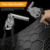 XNJIHWA Hog Ring Pliers with 600pcs M Clips Poultry Cage