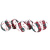 Christmas Concepts® Pack Of 6 Tartan Design Christmas Baubles -
