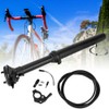 7075 Aluminium Alloy Black Road Bicycle Wire Control Oil Pressure