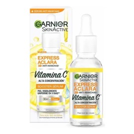 Serum Antimanchas Garnier Vitamina C Express Aclara 30 Ml Momento De Aplicación Díanoche Tipo De Piel Todo Tipo De Piel                               