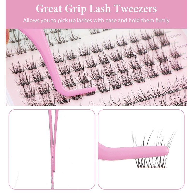 Pack of 2 Eyelash Curlers for Lashes, Eyelash Tweezers with