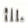3 Pieces Stainless Steel Nozzle Replacement