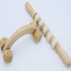 Wooden Body Massage Acupressure Roller instrument curved 4ea