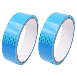 ANCLLO 2 Pcs Super High Tensile Bicycle Rim Tape 10m x 25mm Vacuum Inner Tube Sealing Tape Bike Tire Tubeless Rim Strip Protection Cushion Band for Road Bike MTB (Blue)