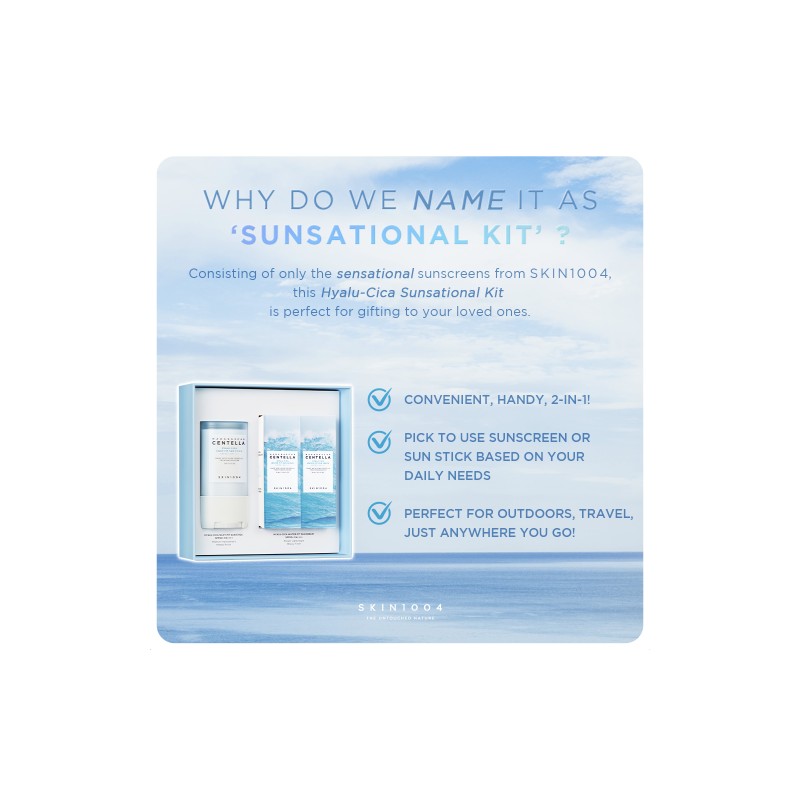 SKIN1004 [SKIN1004]Madagascar Centella Sunsational Kit (Sun Stick 20g + Sun