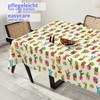 Fabric Tablecloth Washable Table Linen Tablecloth Cotton Polyester Cactus 100
