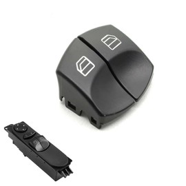 Window Control Switch Buttons Compatible with Mercedes Sprinter W906 VW Crafter Dodge Sprinter Driver Side
