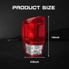 SINYATO INDUST Tail Light Housing for 2016-2023 Toyota Tacoma, Driver