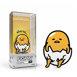 FiGPiN Classic Gudetama Shorts #515 Hard Enamel Pin LE1500