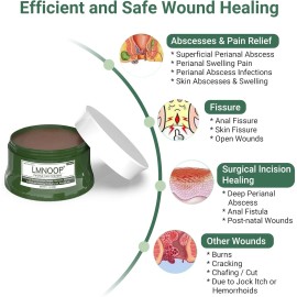 LMNOOP Perianal Repair Ointment: Treatments for Anal Fistula, Fissure,...