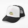 CafePress Cookie Monster Snapback Trucker Hat Black/White