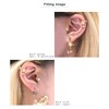 ROQUE Earring Converter, Choose from 3 Types, Screw Spring Type,