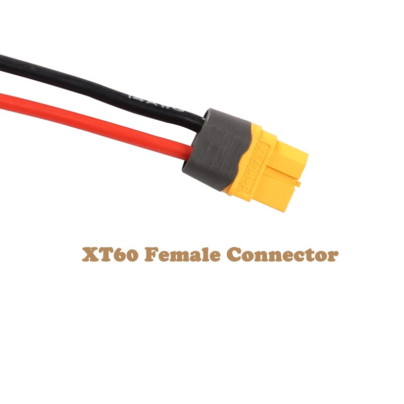 MEIRIYFA XT60 Female to Alligator Clips Cable, XT60 Connector Cable