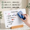 YIBOOOM メニューボード ホワイトボード卓上 メッセージボード卓上 両面 メッセージボード縦型看板ディスプレイ、カフェ、店舗広告ディスプレイ、ケーキショップ、レストラン、パブ、フラワーショップなどに適し