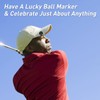 Golf Ball Markers and Hat Clip Magnetic Value Set for
