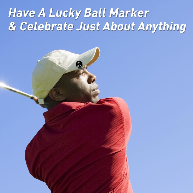 Golf Ball Markers and Hat Clip Magnetic Value Set for