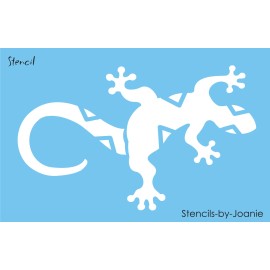 Stencils by Joanie Gecko Stencil 16" Lizard Desert Sand Southwest Reptile Shape Cabin Yard Art sign