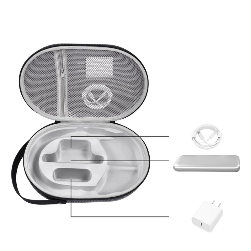 Roarrter Hard Carrying Case for VR Headset, Travel Case Protective