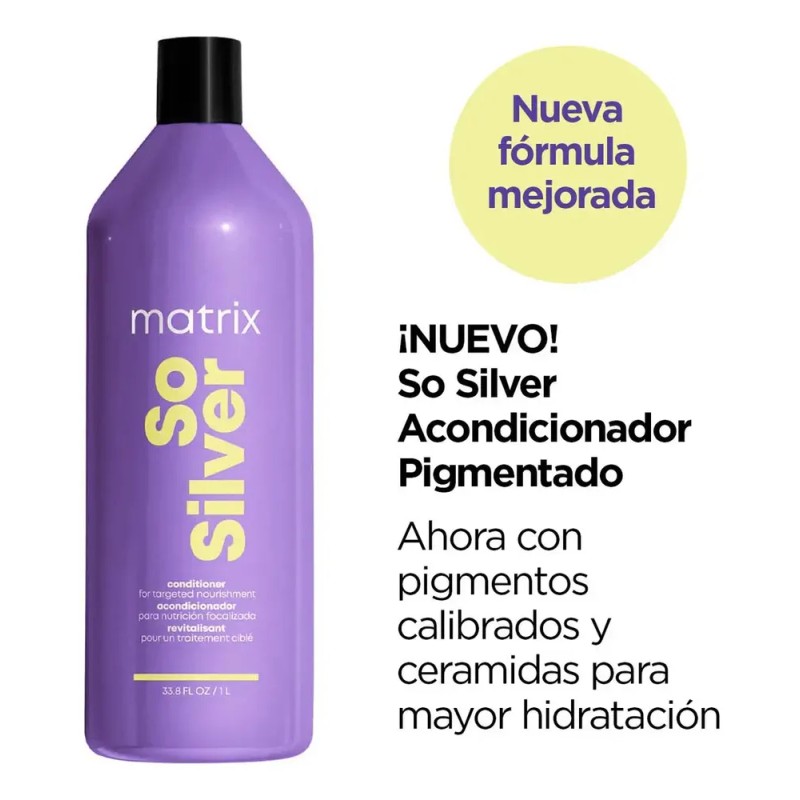 Acondicionador | Pigmento Morado | Matizar Rubios Matrix 1L