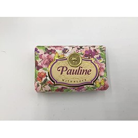 Paula - Gift Soap Bar For Her Birthday Rose Scent Mum Grandmother Cleanser Lather Present Girl