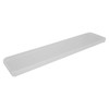 Keyboard Wrist Rest 0.4 to 0.6in Slope Ergonomic Clear Acrylic