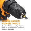 sourcing map 2pcs SL6 Slotted Screwdriver Bit 1/4" Hex Shank