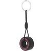 TRIXES Pink Racing Car Wheel Keyring – Small Keychain -
