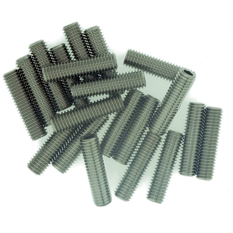 M4 (4mm x 25mm) Hex Socket Grub Screw (Flat Point)