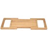 SwallowLiving Expandable Wooden Over The Sink Cutting Board with Juice
