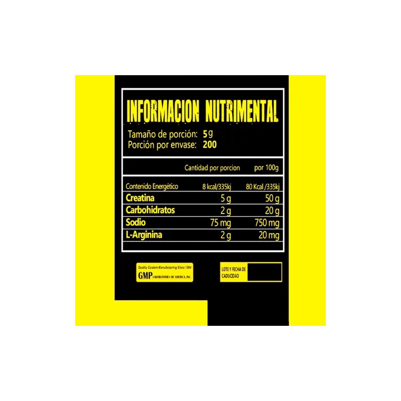 Suplemento Creatina Monohidratada 34 Zero 1 Kg Cu 2 Piezas