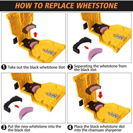 Chainsaw Sharpener Chainsaw Chainsaw Sharpener Chainsaw Teeth Sharpener Sharpens Chainsaw 14/16/18/20 inch 1/2 Hole Chain Saw Rod, Sharpening Tool