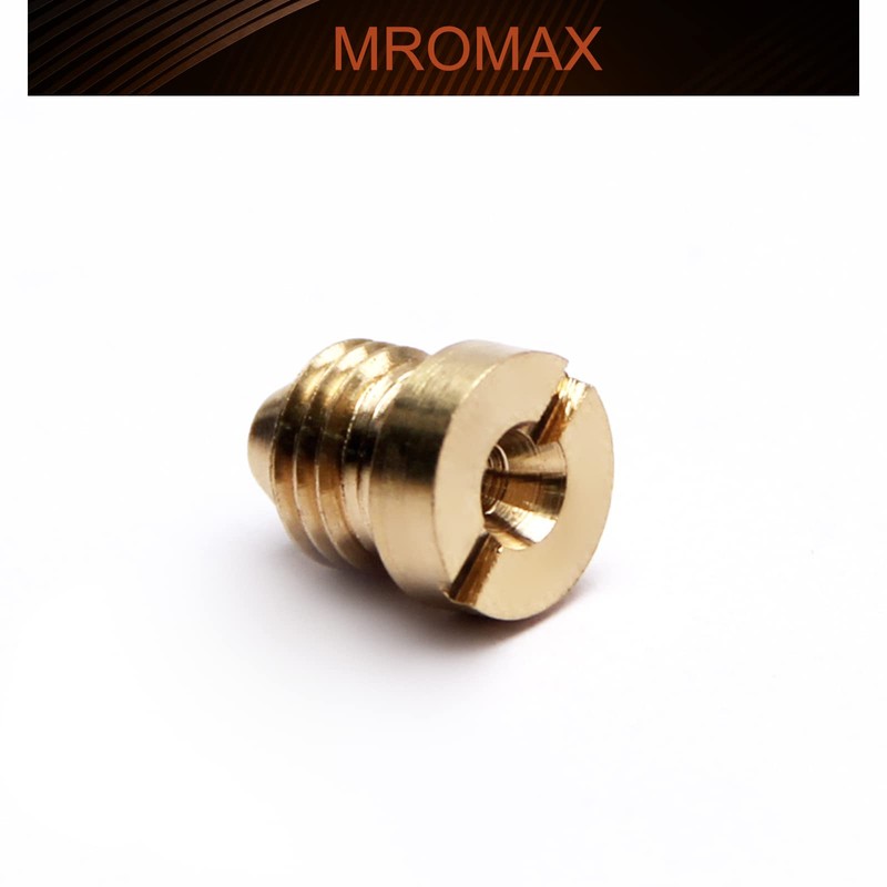 MroMax 1Pcs 1.25mm Foam Orifice Nozzle Tip, Brass Universal Thread