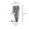 Wall Hooks Safari Family Animal Heads – Double Wooden Coat