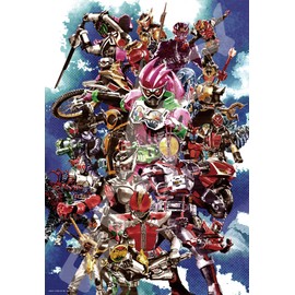 Ensky 1000T-38 1,000 Piece Jigsaw Puzzle, Yoshito Sugawara WORKS Brilliant Heisei Rider 20.1 x 29.9 inches (51 x 73.5 cm)