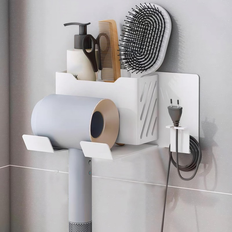 KAIXUANMAN Dryer Holder, Magnet, Wall Mounted Dryer Stand, Dryer Stand,
