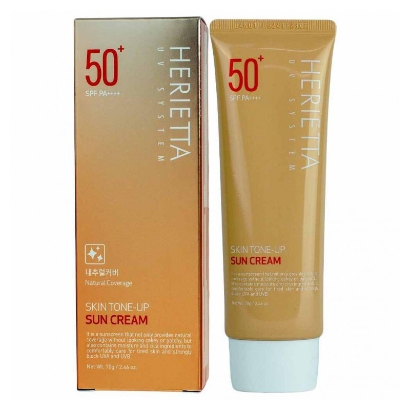 Fruit Country Herrieta Skin Tone-Up Sunscreen 70g SPF50+ PA+ 4ea