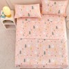 Yibeizi Pink Bunny Twin Sheets Set for Girls, Kids Cute